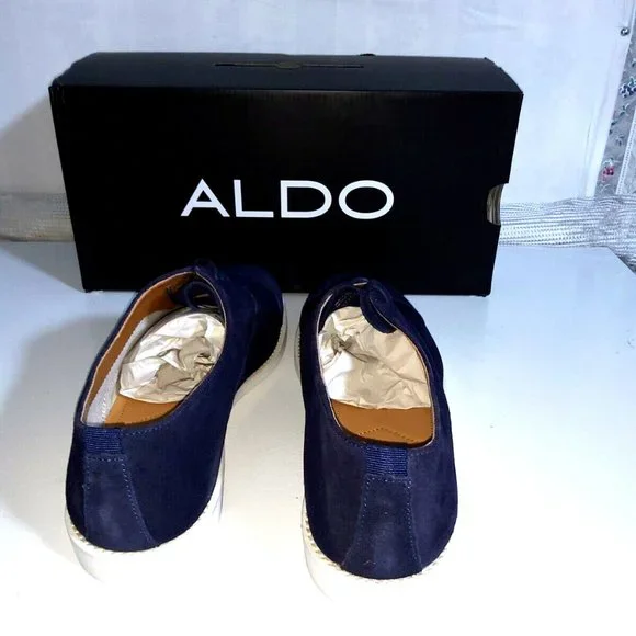 aldo blue dress shoes Delli Aldo Men's 19517PL Patent Derby Lace Up Formal Tuxedo Oxford Dress Shoes 9.5 D(M) US / Blue